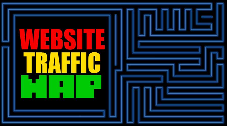website traffic map